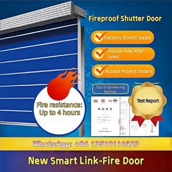 fireproof shutter door