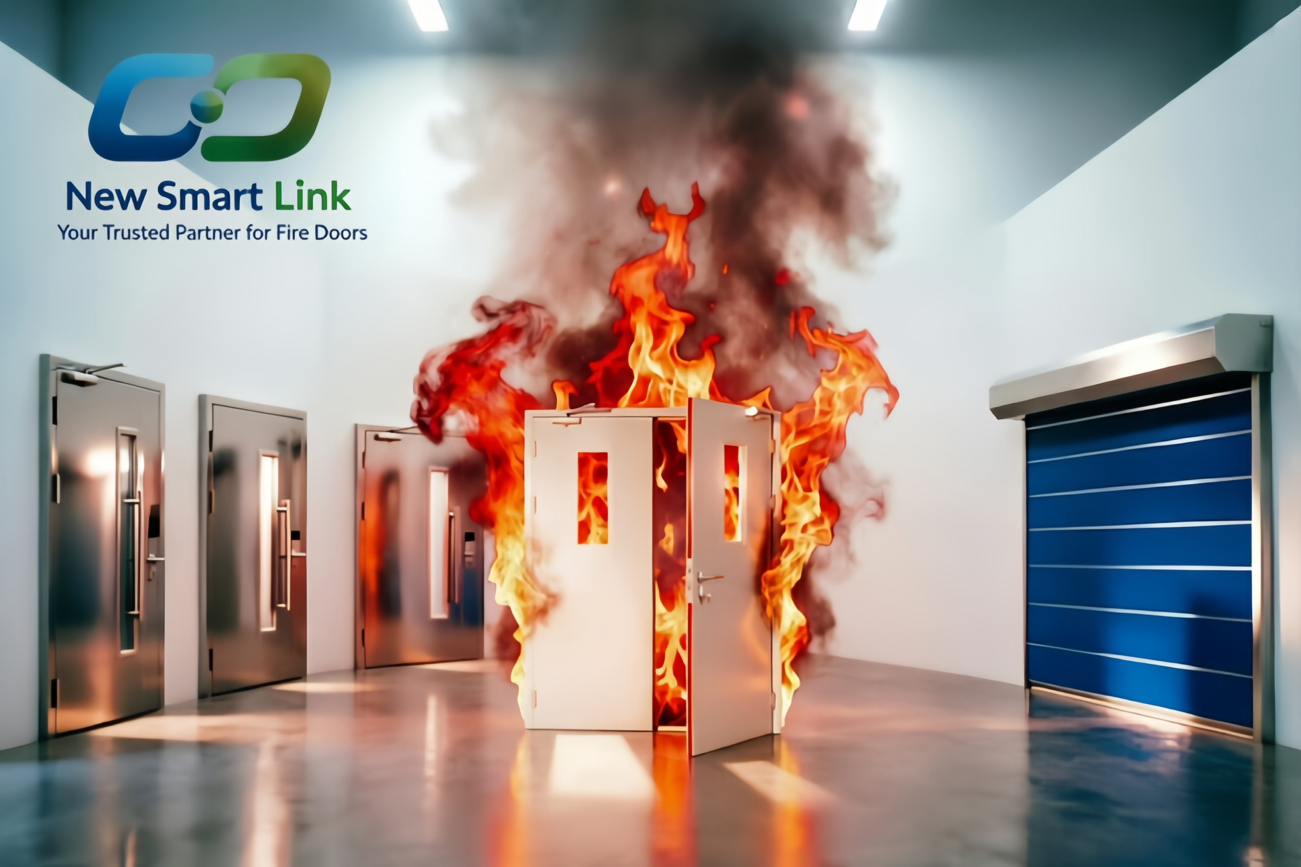 Fire-rated door